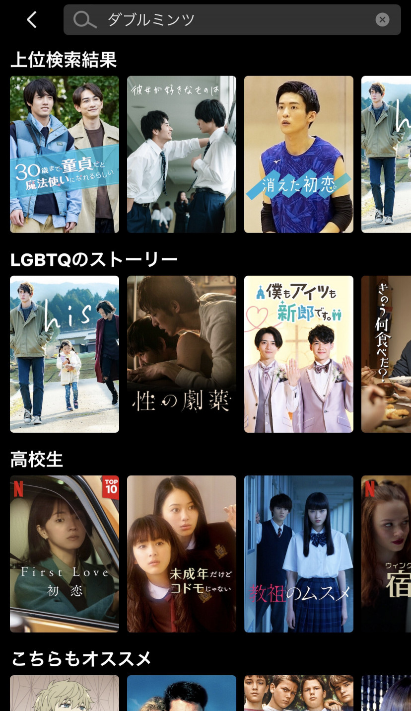 ダブルミンツ Netflix