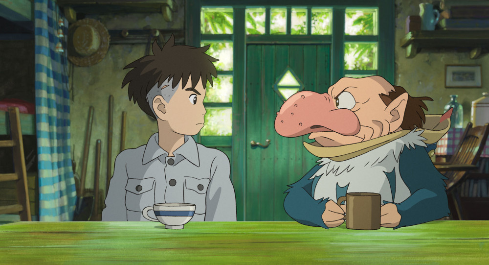 君たちはどう生きるか、眞人、アオサギ