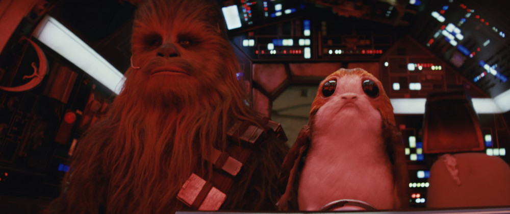 スター・ウォーズ/最後のジェダイ、チューバッカ、ポーグ