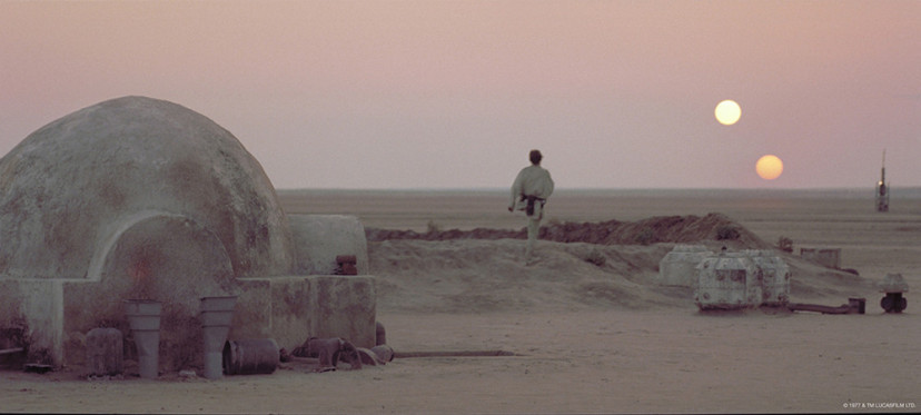 「スター・ウォーズ/新たなる希望」(エピソード4)、タトウィーン