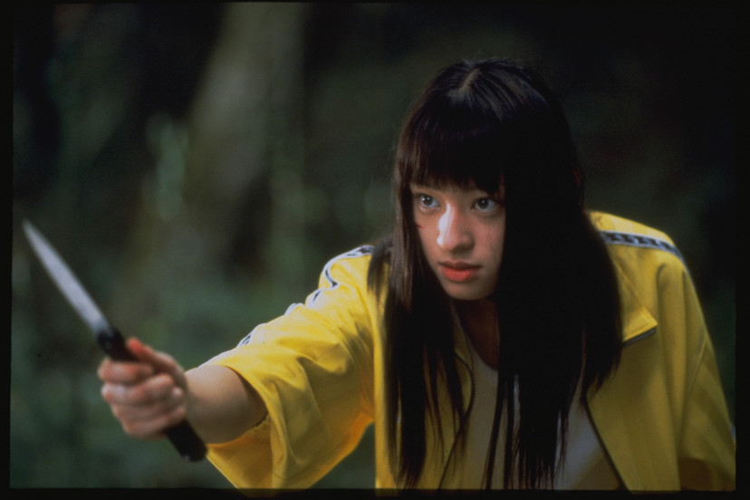 『バトル・ロワイヤル』(2000年)場面写真(栗山千明)