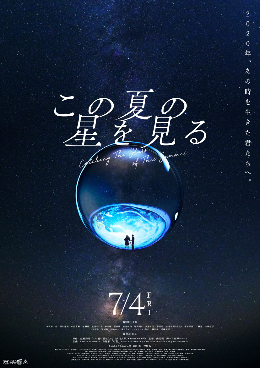 映画『この夏の星を見る』ポスター2