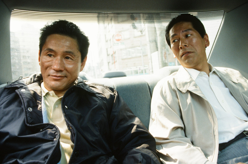 映画『HANA-BI』(1998年)、ビートたけし、岸本加世子、大杉漣