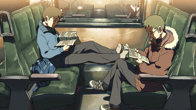 映画『雲のむこう、約束の場所』(2004)　藤沢浩紀 , 白川拓也