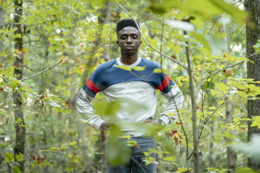 『ストレンジャー・シングス』シーズン4　ルーカス・シンクレア役/ケイレブ・マクラフリン