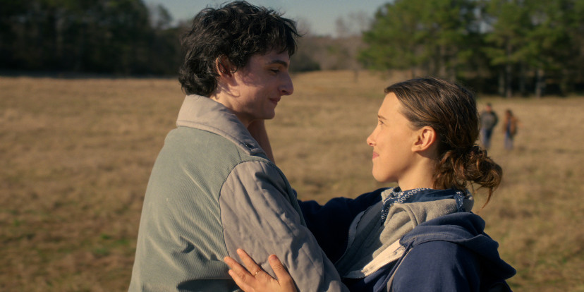 『ストレンジャー・シングス』シーズン5、イレブン(エル)役/ミリー・ボビー・ブラウン、マイク・ウィーラー役/フィン・ウルフハード