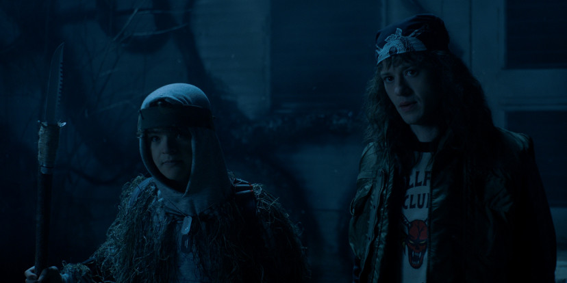 『ストレンジャー・シングス』シーズン4、ダスティン・ヘンダーソン役/ゲイテン・ マタラッツォ、エディ役/ジョセフ・クイン