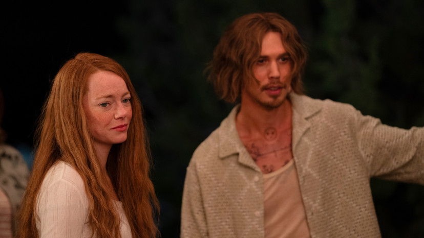 『エディントンへようこそ』ルイーズ役/エマ・ストーン、ヴァーノン・ジェファーソン・ピーク役/オースティン・バトラー