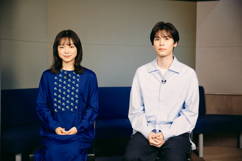 アニメ映画『花緑青が明ける日に』萩原利久、古川琴音