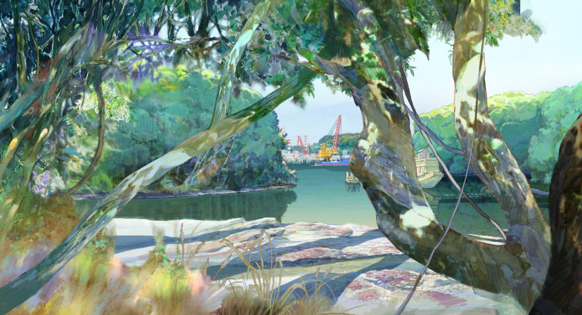 アニメ映画『花緑青が明ける日に』