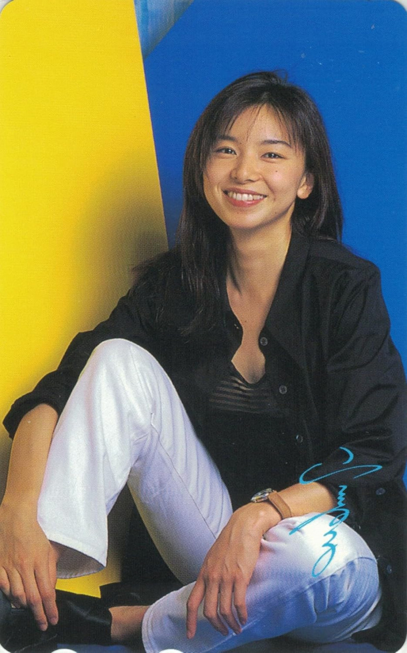 山口智子　テレホンカード