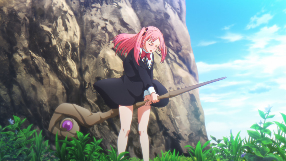 アニメ　黒猫と魔女の教室