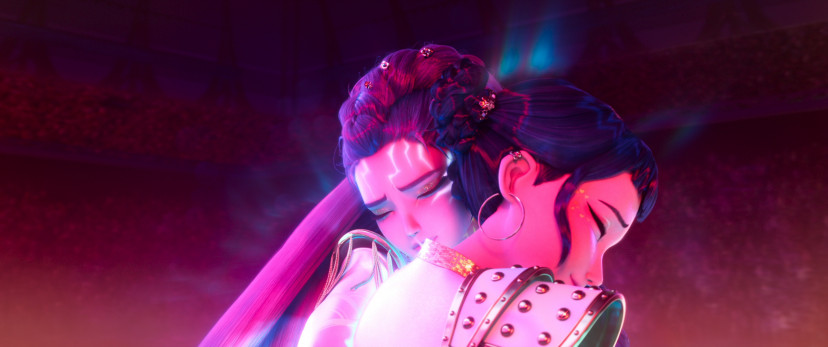 Netflix映画 『KPOPガールズ! デーモン・ハンターズ』(2025) ルミ , ゾーイ