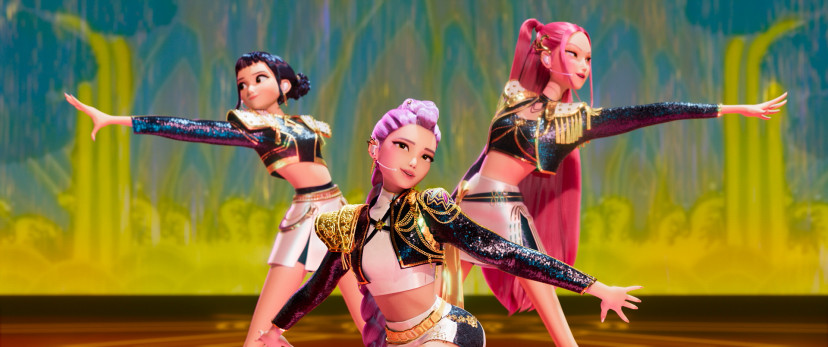 Netflix映画 『KPOPガールズ! デーモン・ハンターズ』(2025) ゾーイ , ルミ , ミラ