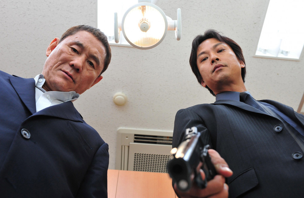 映画『アウトレイジ』(2010年)北野武、椎名桔平