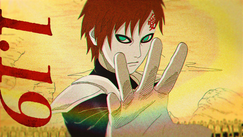 我愛羅　NARUTO　ナルト