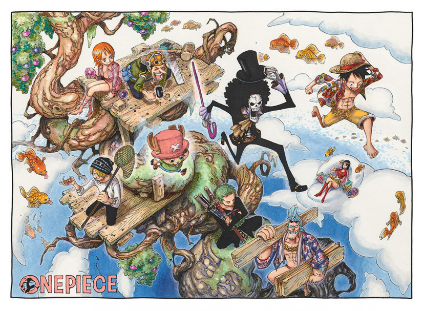ワンピース　ONE PIECE　麦わらの一味